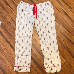 Aerie XL Pajama Pants with Red Accents